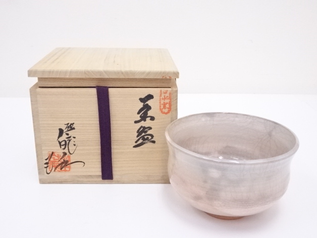 JAPANESE TEA CEREMONY / TOBE WARE TEA BOWL CHAWAN / 
